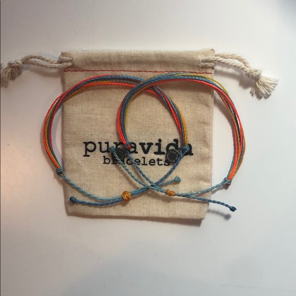 Two multicolered Pura Vida bracelets - Picture 2 of 8